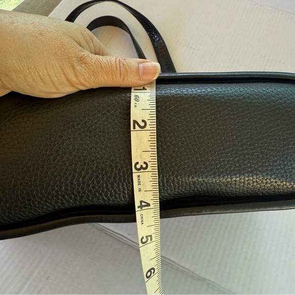 Vintage Brighton Black Textured Shoulder Bag - Picture 14 of 16